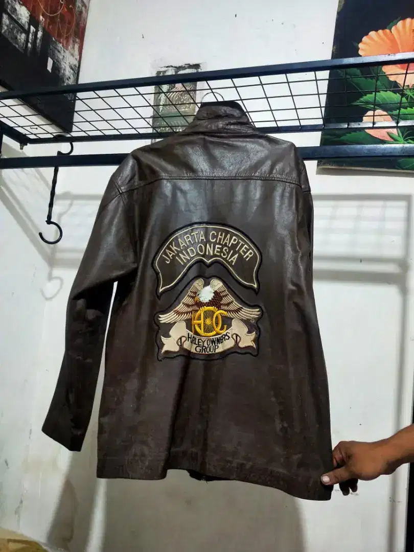 JAKET KULIT IMPORT ASLI