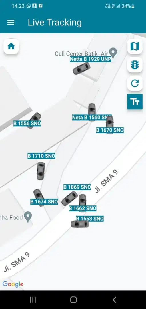 Sewa gps tracker