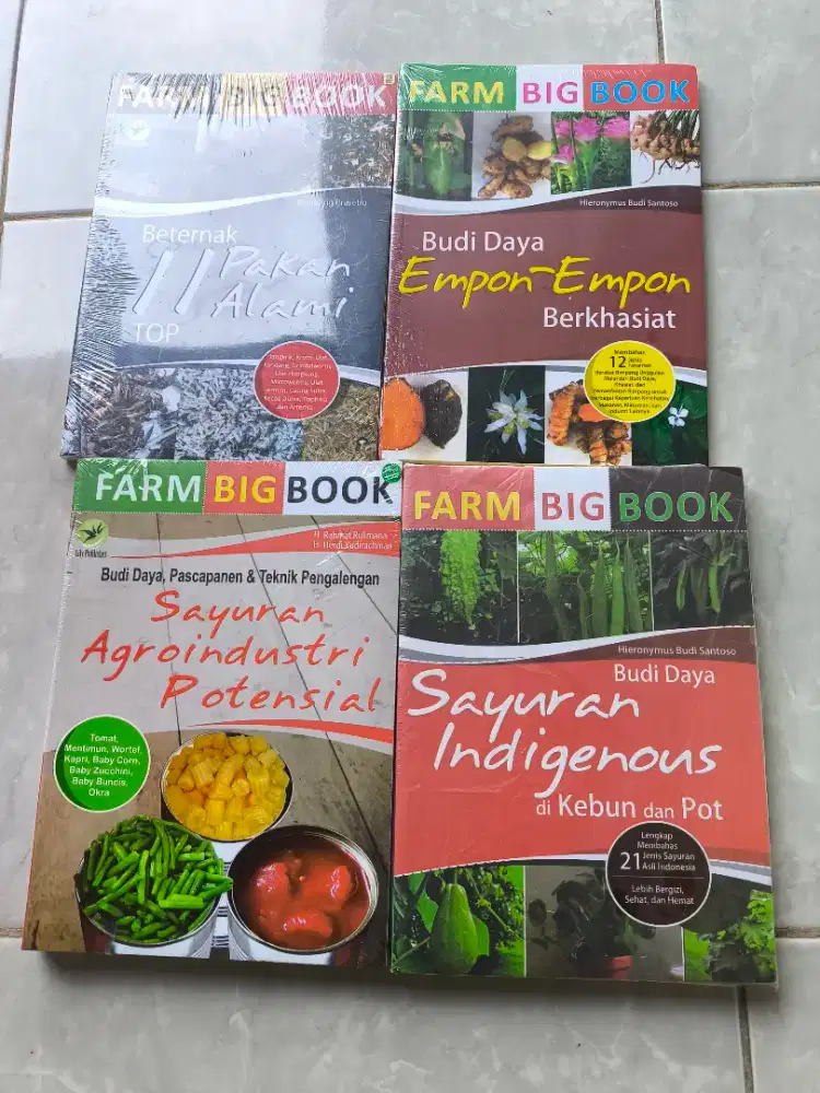 JUAL MURAH! Buku FARM BIG BOOK Budi daya dan bertenak