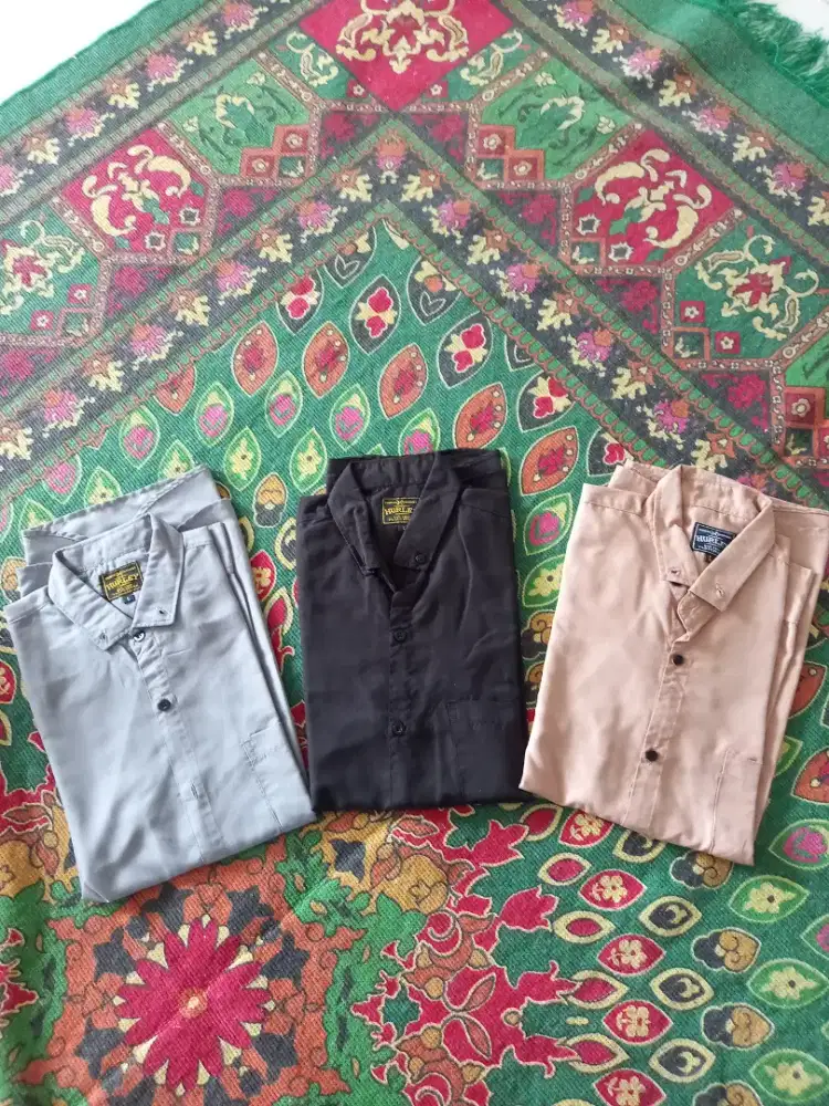 Baju Kemeja 3 Warna