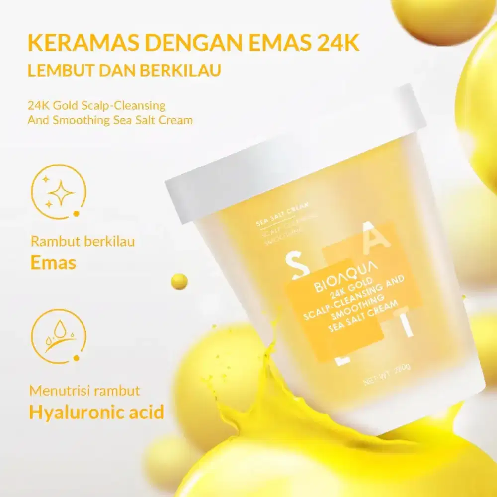 Bioaqua Seasalt Shampoo 280gr