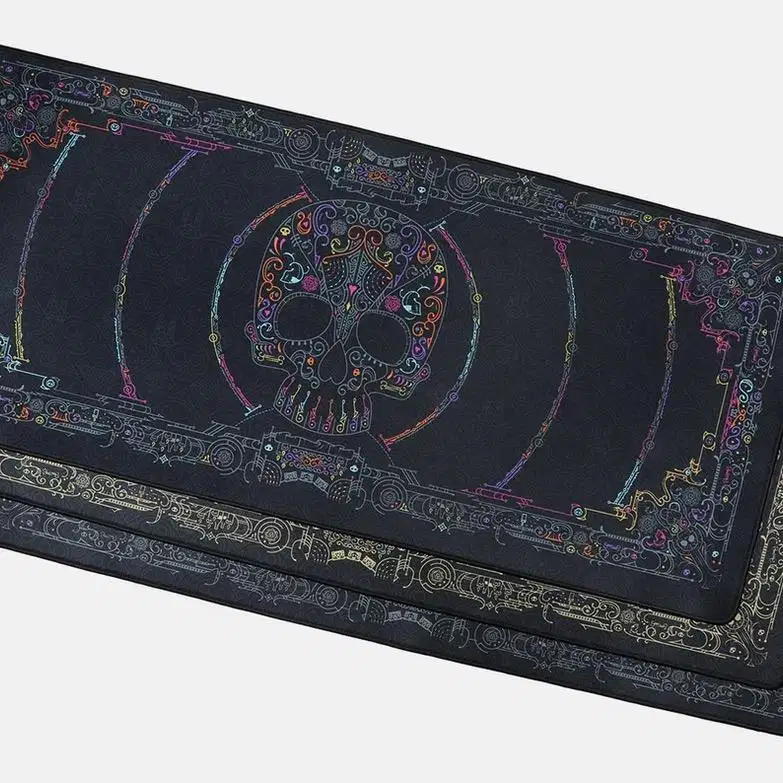 Deskmat mousepad skull tengkorak