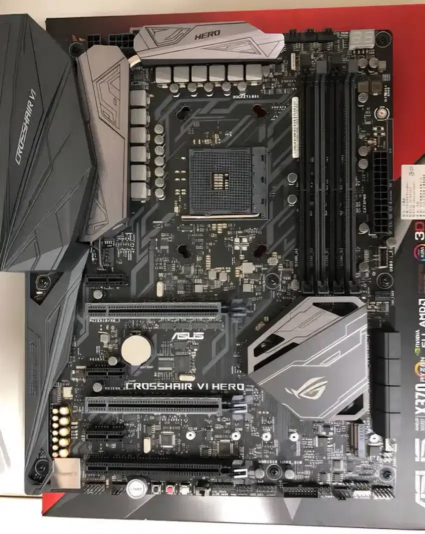 Paket Mobo Am4 + Fan Processor + VGA