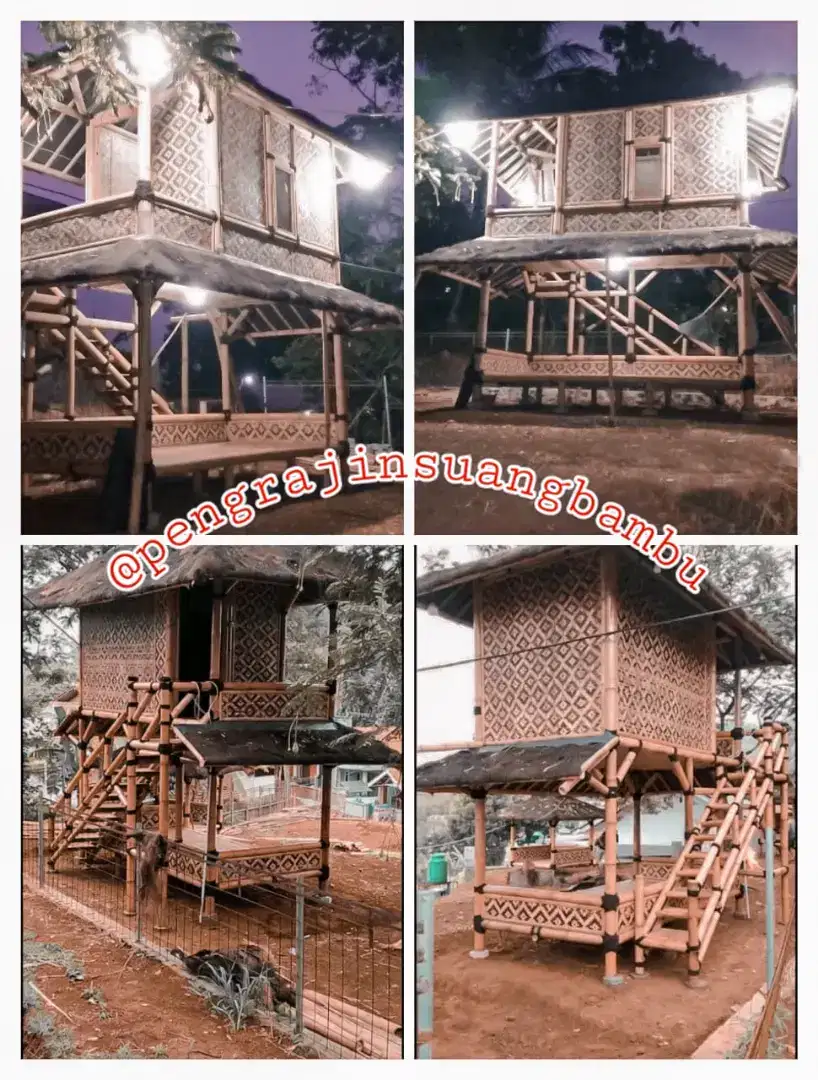 GAZEBO TINGKAT DUA LANTAI