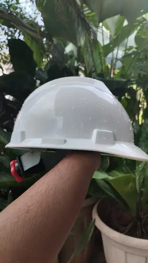 Helm Safety MSA Original - Kondisi 90% (Bekas Pakai, Masih Bagus)