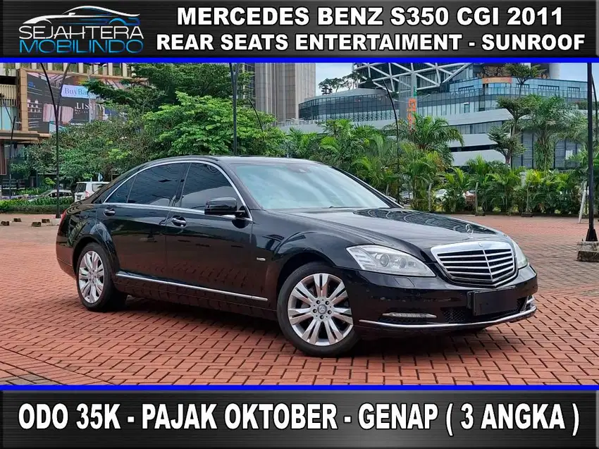 CGi Genap Odo35rb Tax=Oct-2025 Mercedes Benz S350 V6 CGI RSE 2011 yopi