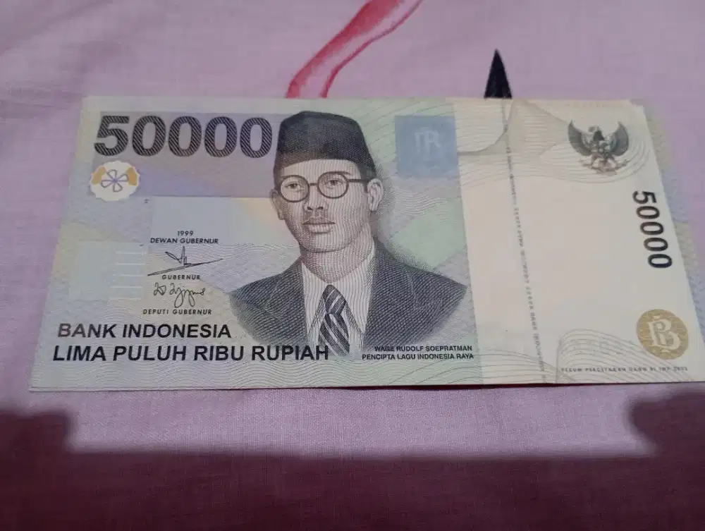 Uang 50 ribu tahun 1999