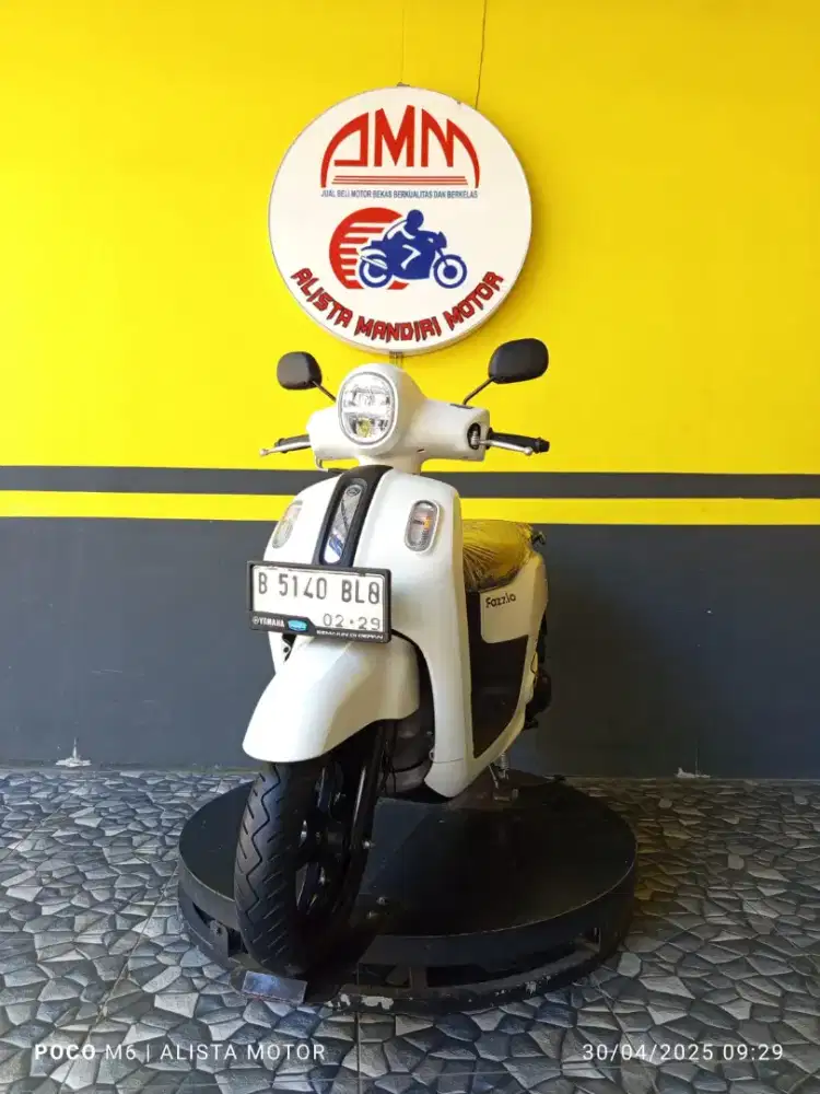 Yamaha fazzio lux th 2024 km low body mulus bisa cash / kredit