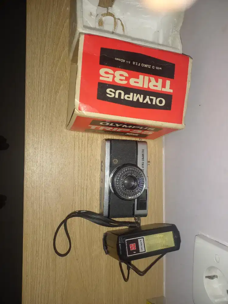Kamera analog jadul olympus trip35, nego smp jadi