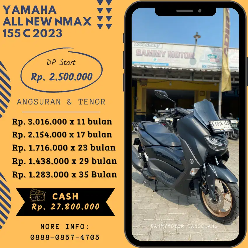 ALL NEW NMAX C 2023 KM LOW