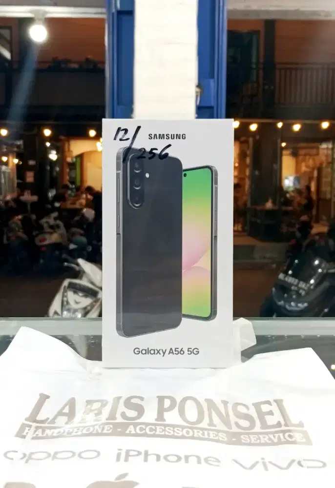 BARU...SAMSUNG A56 5G RAM 8+8/256 SEGEL/GARANSI RESMI.