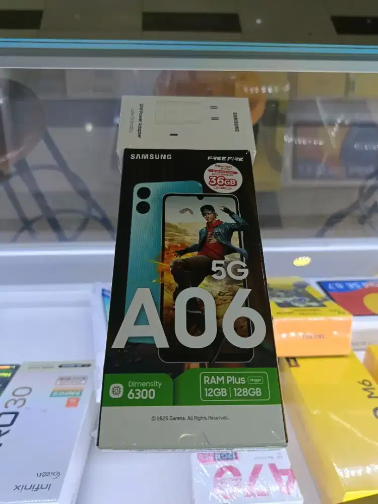 Samsung galaxy A06 5G 6/128 lebihdr M15 resmi