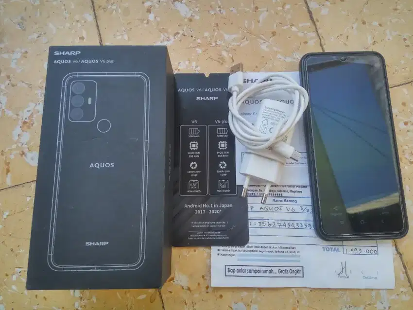Sharp Aquos V6 NFC 3/32 Fullset Pemakai