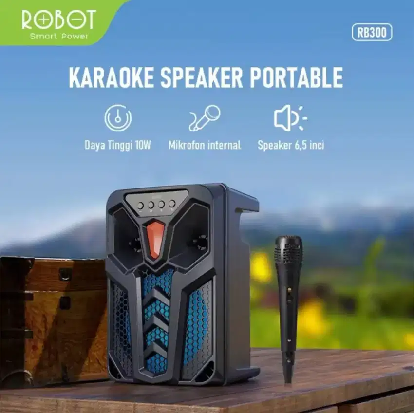 Speaker Bluetooth Robot RB300