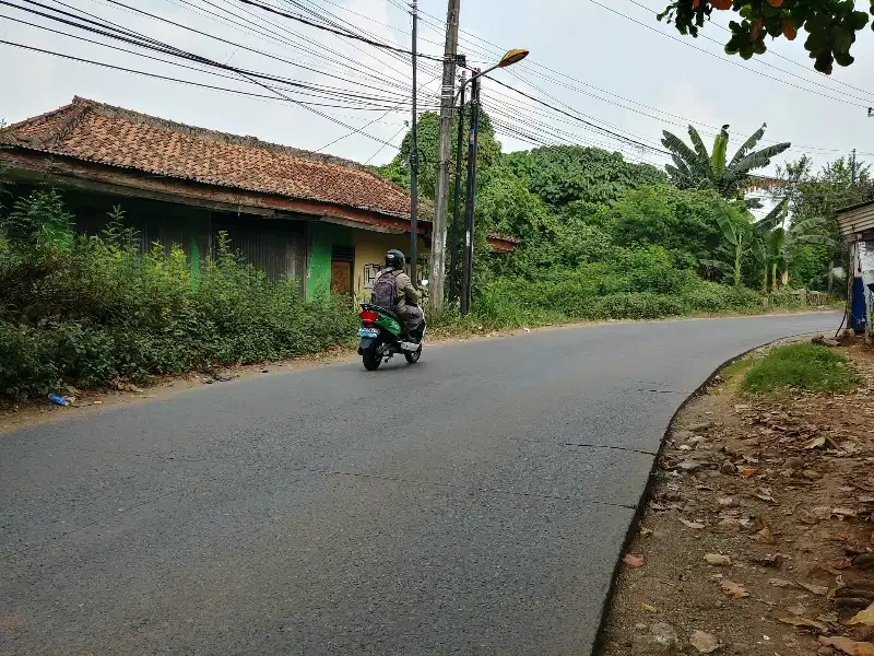 Tanah pinggir jln raya setu - serang kab bekasi