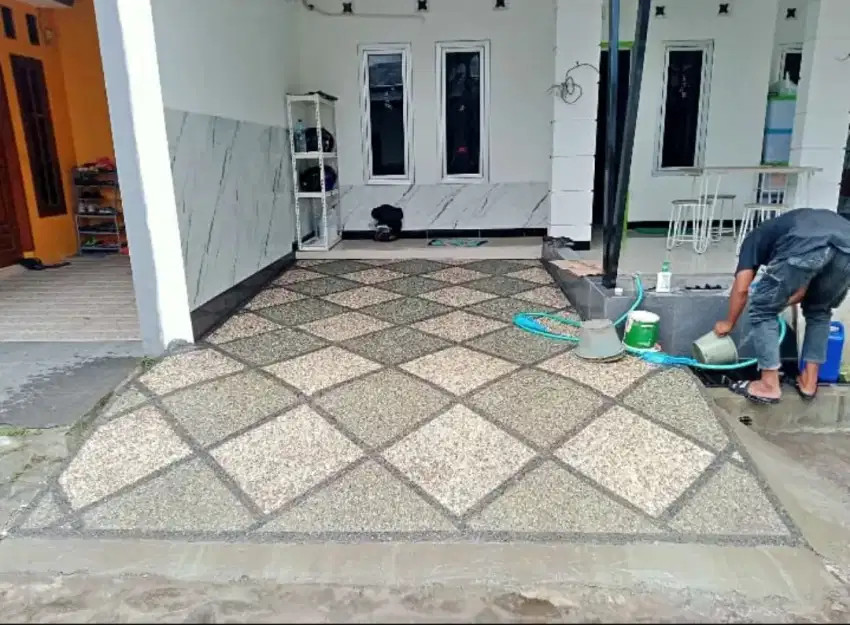 Batu sikat motif