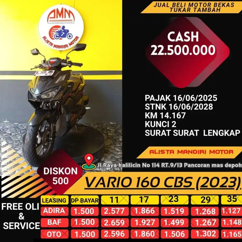 VARIO 160 CBS 2023