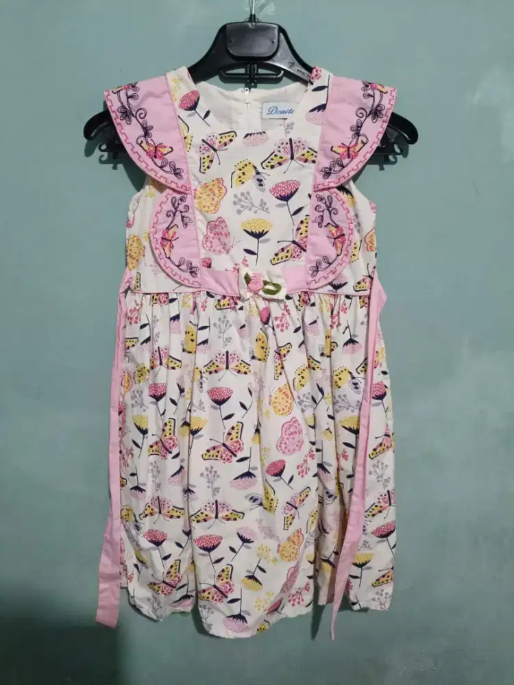 Dress anak merk Donita size 6