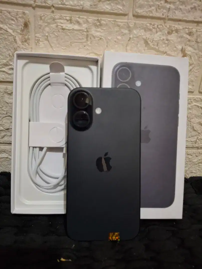 iphone 16 128gb black inter all operator garansi panjang