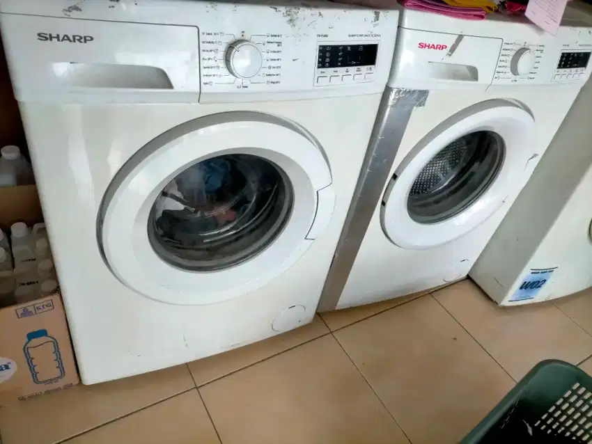 Jual murah Mesin cuci front loading Sharp 7 kg