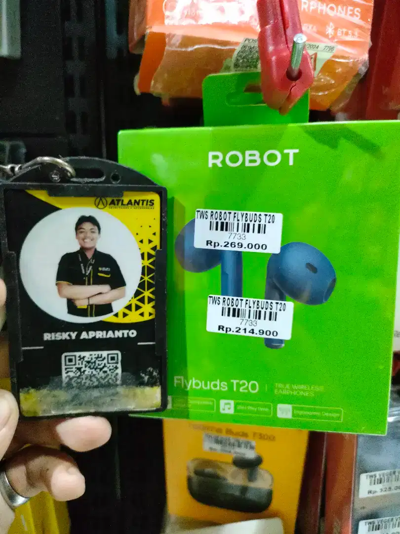 TWS ROBOT PLAYBUDS T20  ATLANTIS DAHSYAT