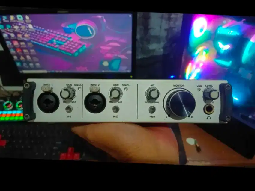 Audio Interface Alctrone U48 Soundcard Recording