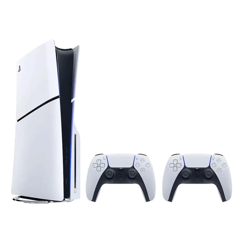 PS5 /PlayStation 5 Disc Slim Two DualSense Wireless Controllers Bundle