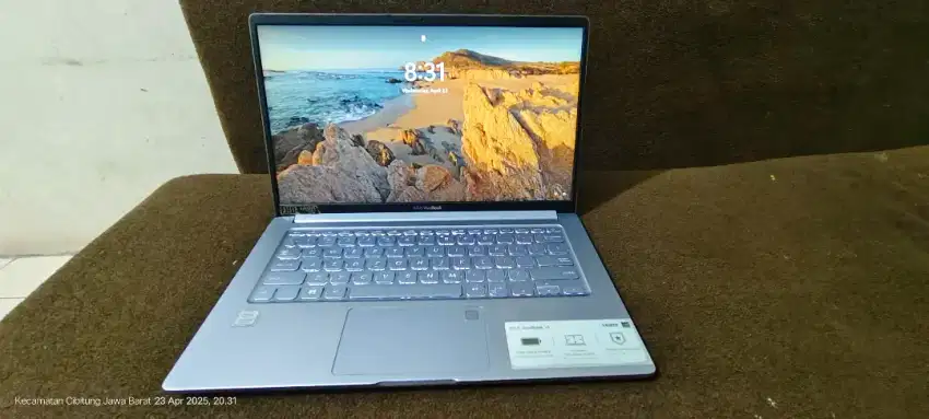 Laptop Asus k403f core i3 gen8 second mulus