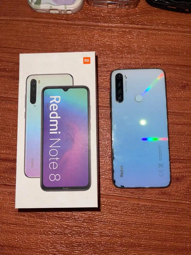 Redmi note 8 second komplit
