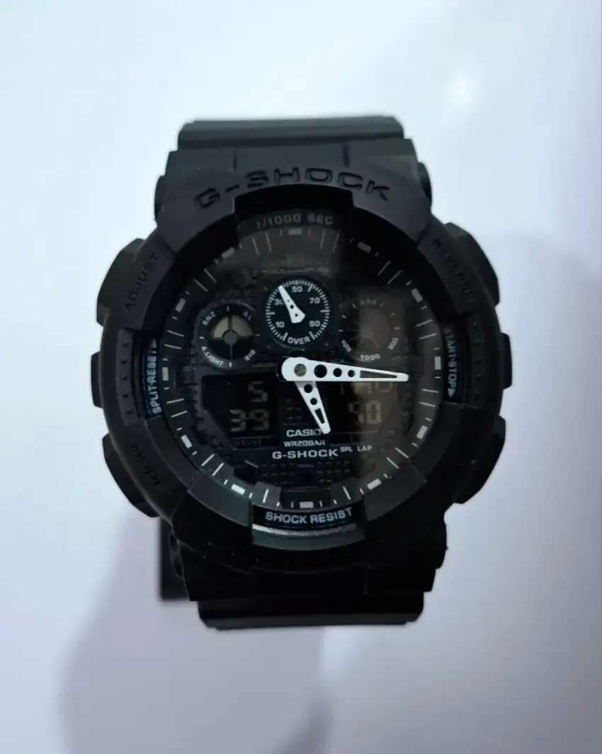Jam casio g-shock ga-100 original like new