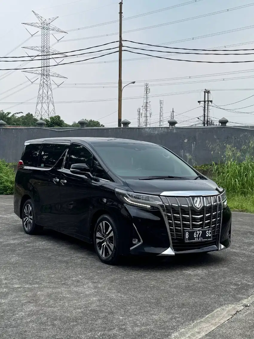 ALPHARD G ATPM TAHUN 2021 HITAM