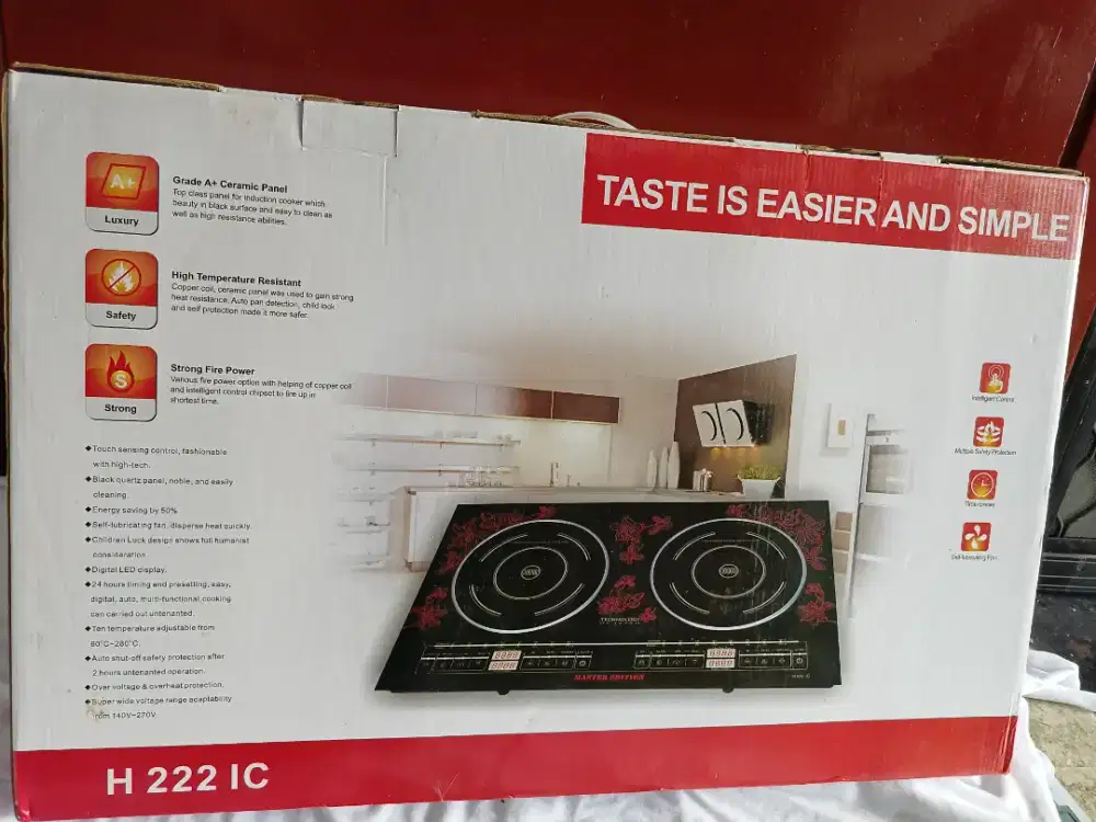 KOMPOR INDUKSI HORVEN 2 TUNGKU!!