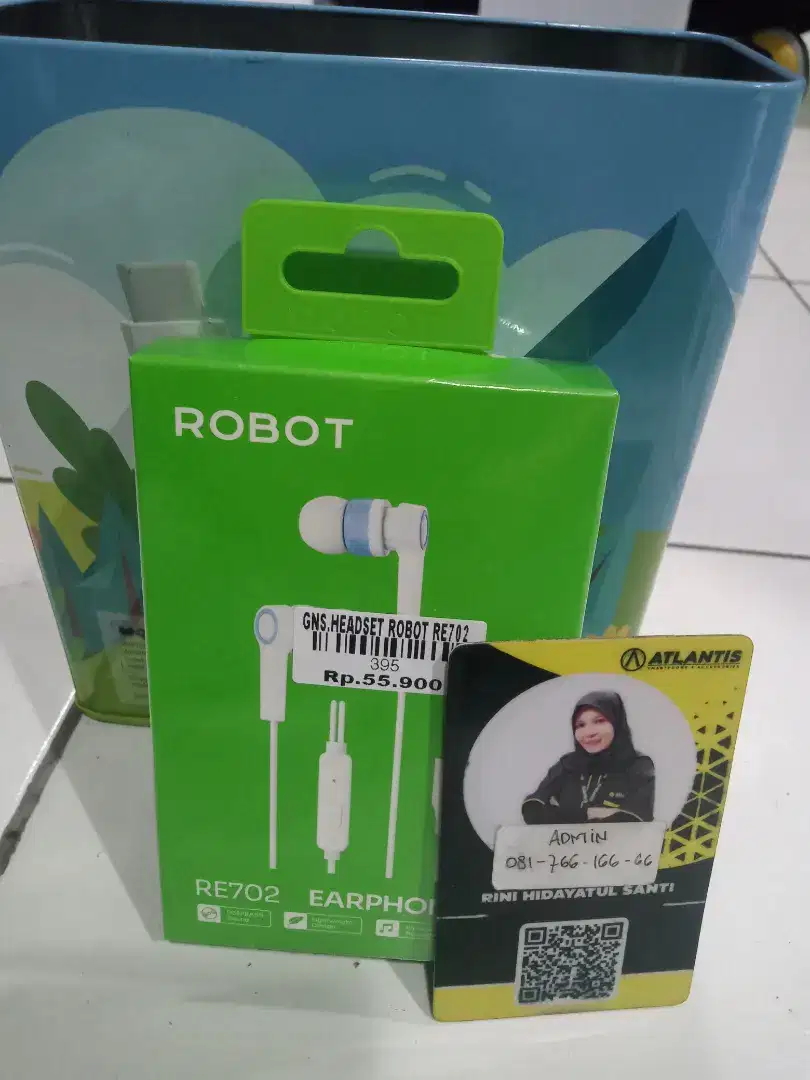 HEADSET ROBOT RE702 | ATLANTIS DAHSYAT