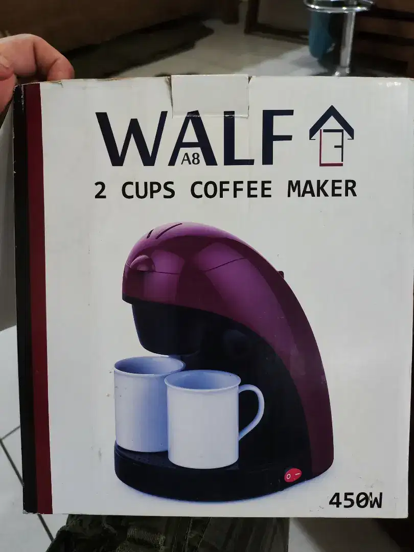 Walf 2 cups coffee maker