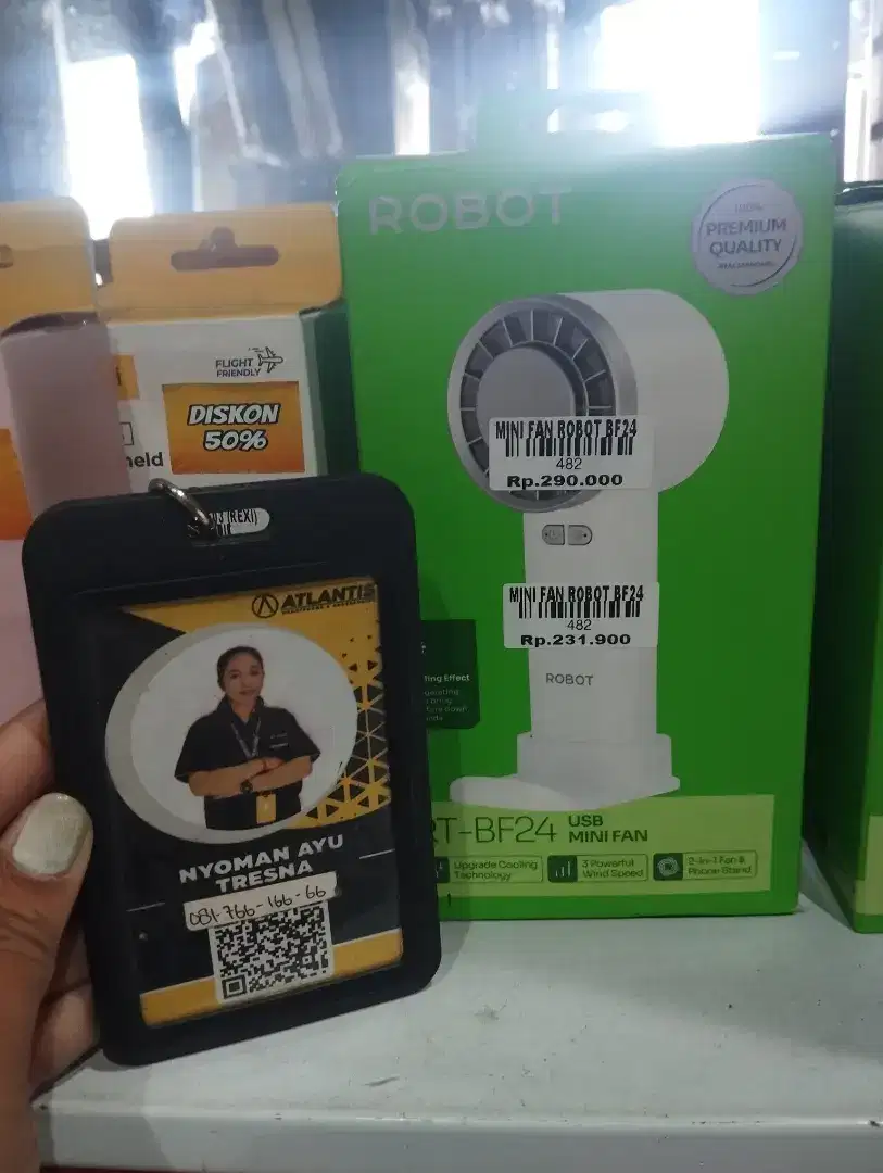 MINI FAN ROBOT BF24 | ATLANTIS DAHSYAT