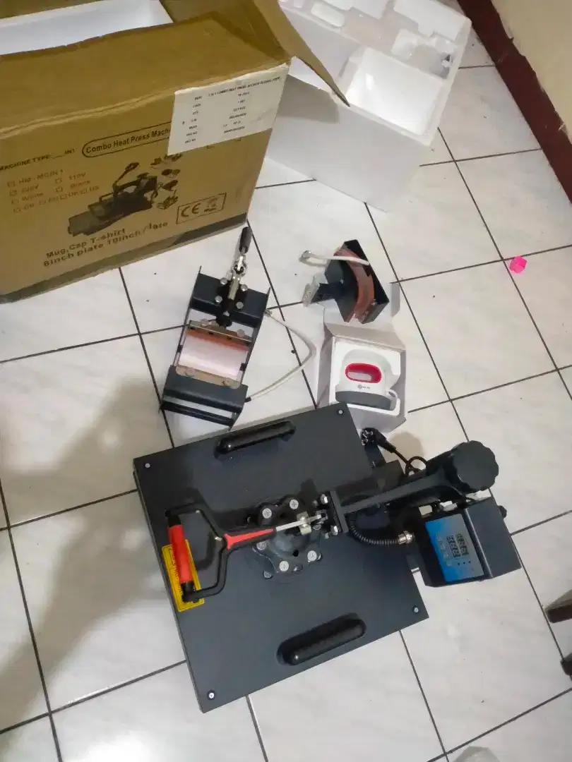 Mesin press kaos untuk usaha sablon