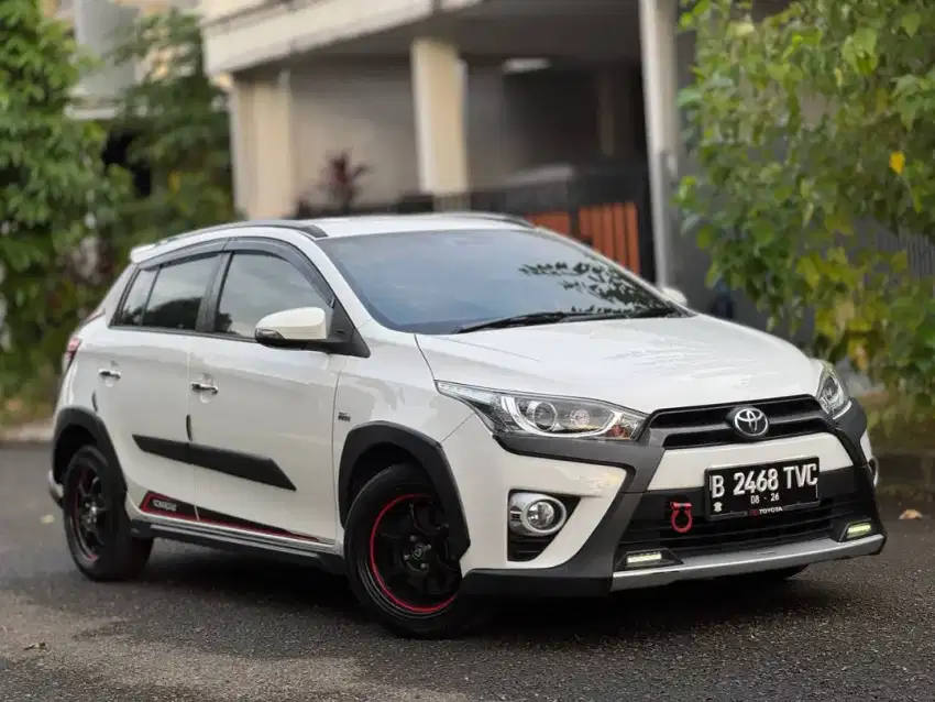 LOW KM DP 10 JT! Yaris S TRD Heykers AT 2017 Putih