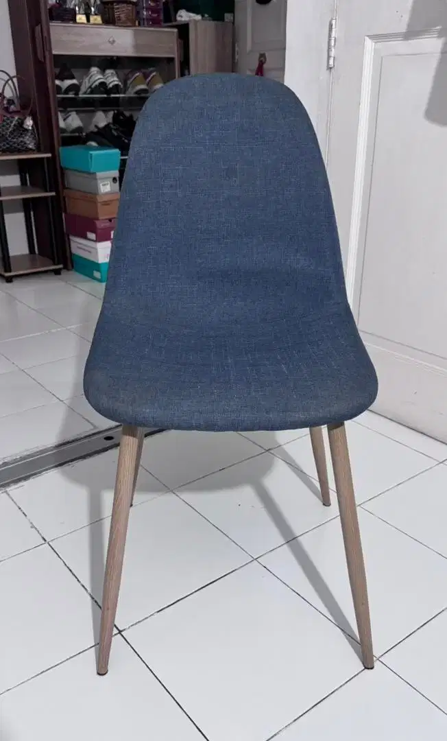 Dijual Kursi Minimalis Informa Biru Dongker | Kursi Makan