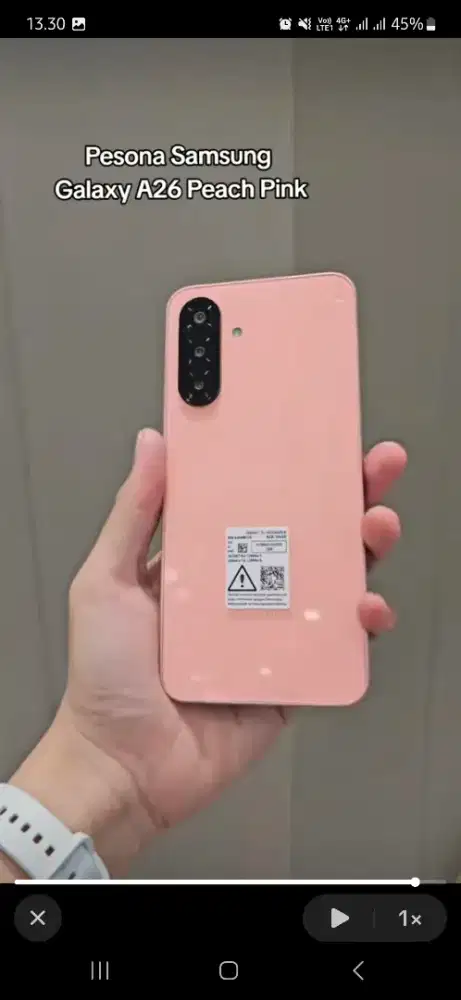 Samsung galaxy A26 5G terbaru cashbavk