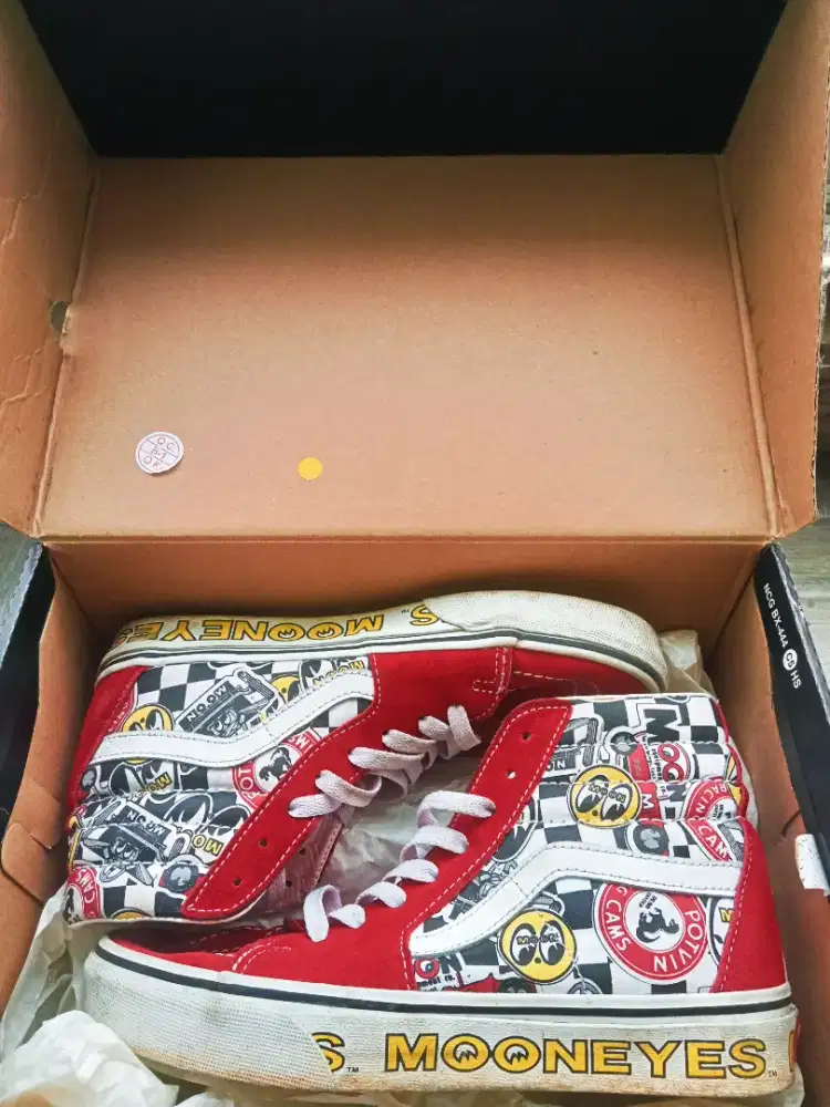 JUAL CEPAT SEPATU VANS X MOONEYES