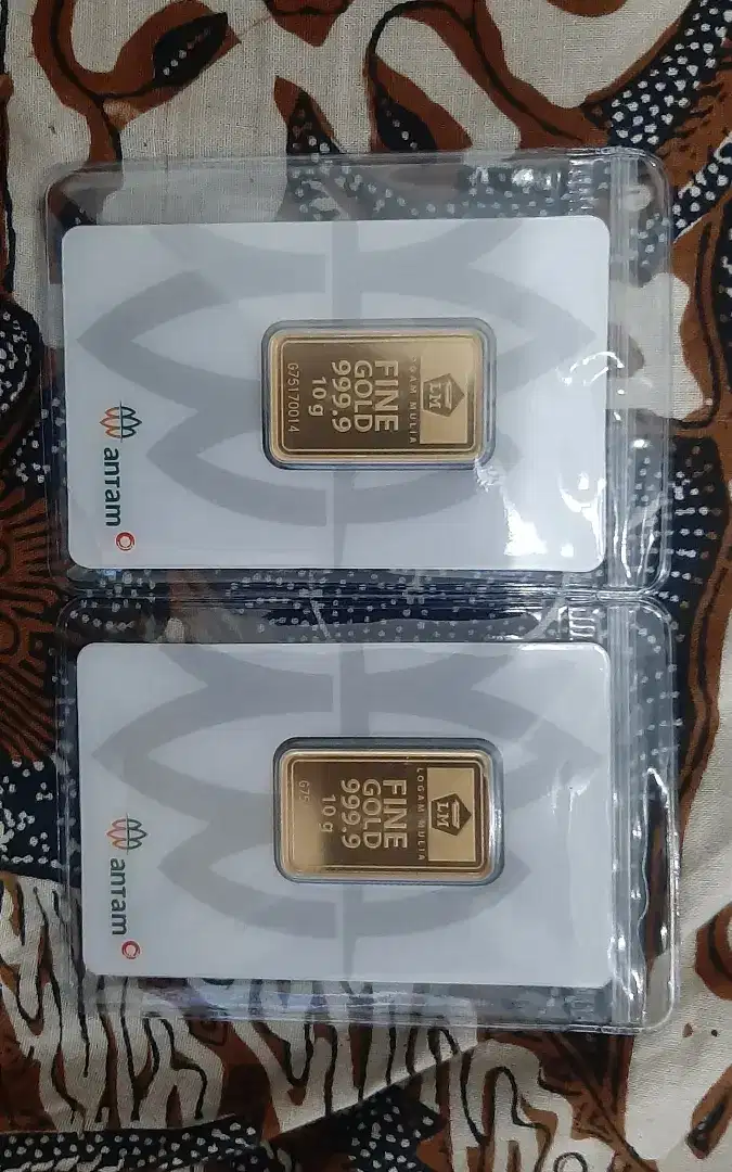 Antam 10gr dan 5gr, 2025 masih anget