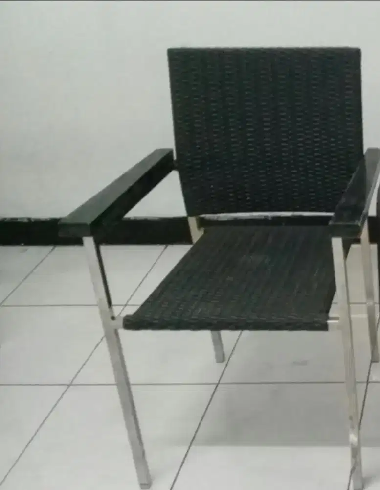 Kursi rotan stainless