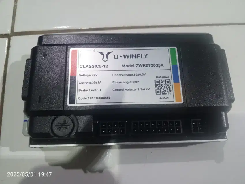 controller motor listrik Uwinfly T3 Pro bawaan pabrik