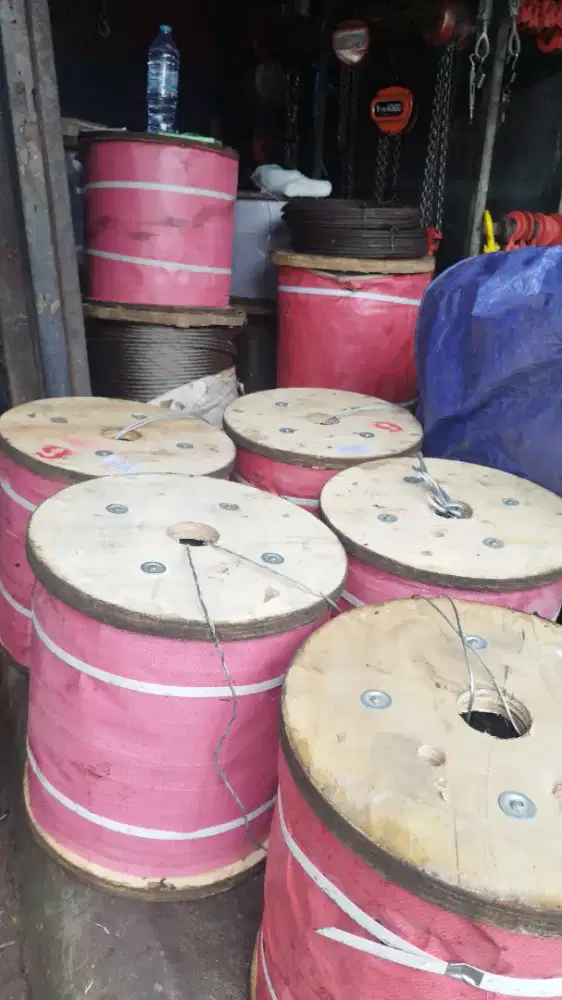 Jual Kawat seling galvanis 6 mm