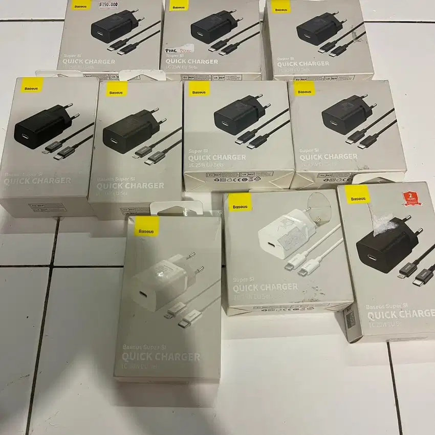Charger baseus android / iphone type C fast charger