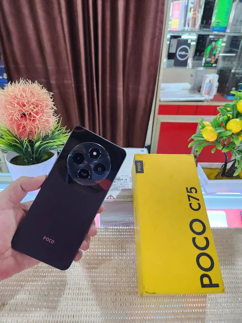 Xiaomi Poco C75 Ram 8+8/ 256Gb Fullset Mulus 99% Garansi Resmi Panjang