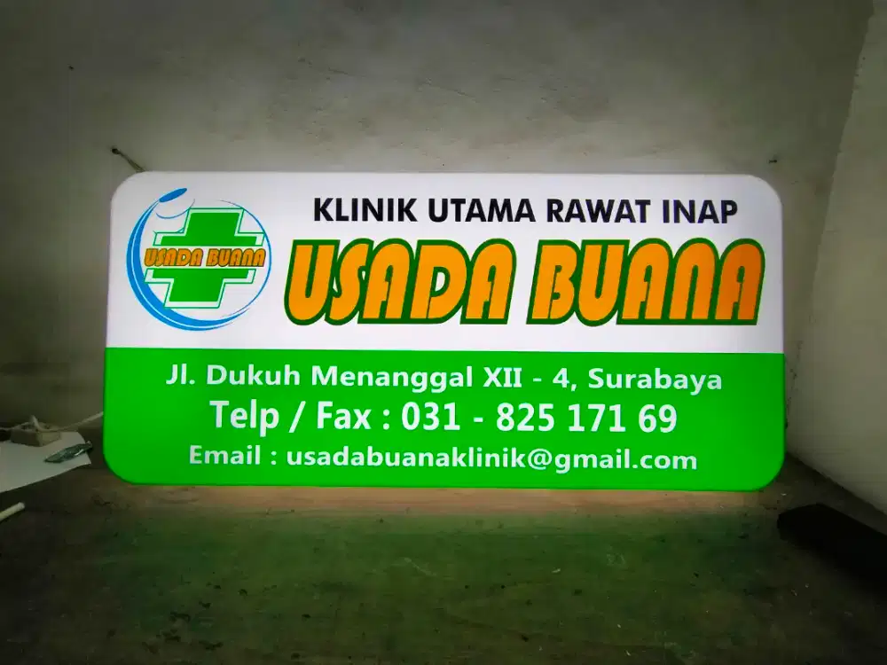 huruf timbul/neonbox murah