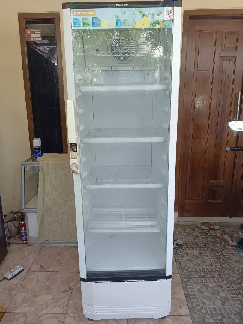 Jual showcase polytron 5 tahap.siap antar normal