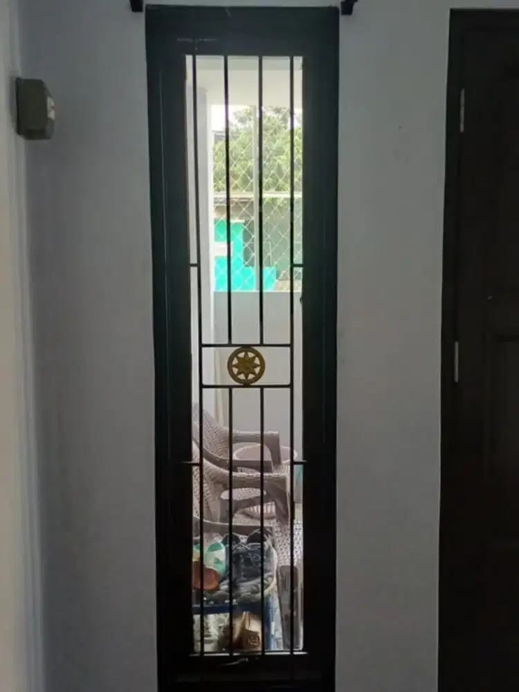 Tralis jendela minimalis kotak