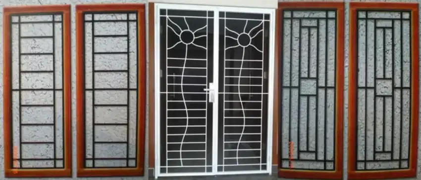 Tralis minimalis model matahari